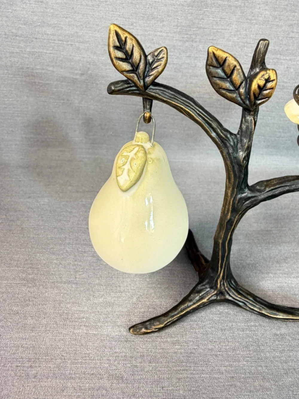 Pottery Barn Partridge in a Pear Tree Salt Pepper Shakers Set Bird Nest